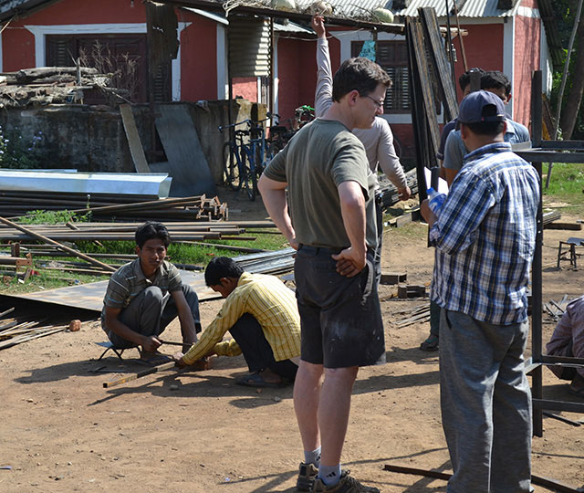 SMMA architect Michael Kyes consulting on OAC project in Nepal
