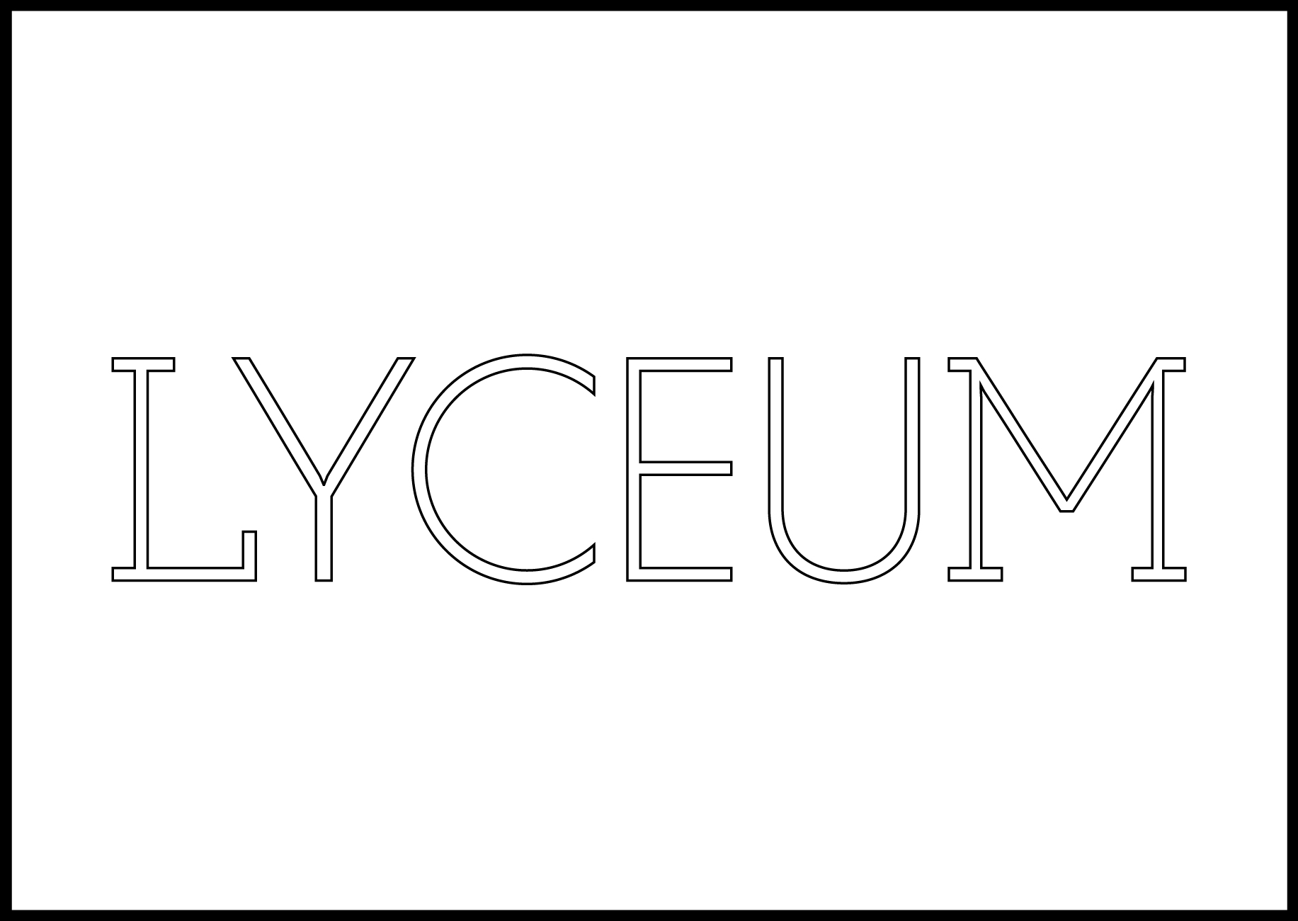 Lyceum Fellowship