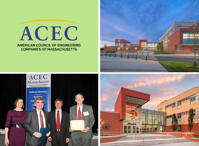 SMMA's Design for Winchester High School Earns Bronze in ACEC/MA Engineering Excellence