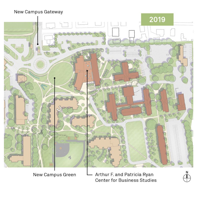 New Providence College campus map