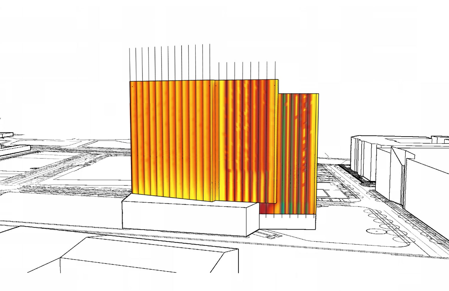SMMA Daylighting study for 10 Stack Street in Charlestown, MA